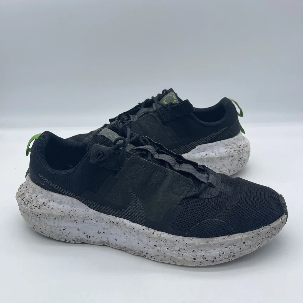 Nike Crater Impact Men's Size 12.5 Running Shoes DB2477-001 Black Sneakers